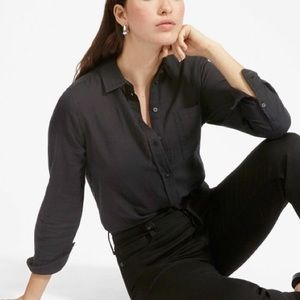 NWT Everlane Shrunken cotton shirt
